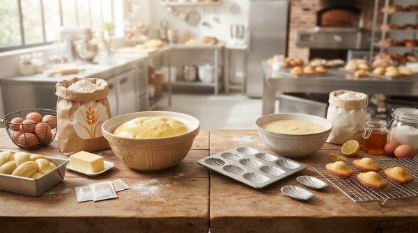 5 astuces pour réussir farine à brioche et biscuit madeleine